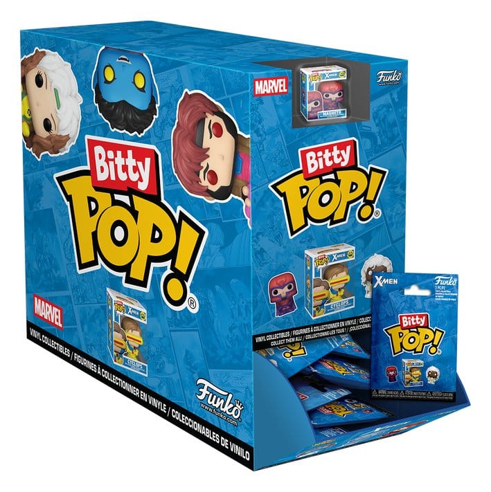 X-Men Display Figuras Bitty POP! Single Vinyl 2,5 cm