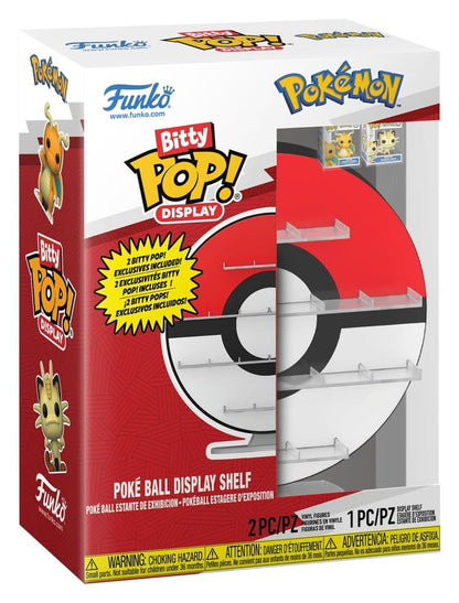 Pokémon Bitty FUNKO POP! Display Vinyl Figuras Poké Ball
