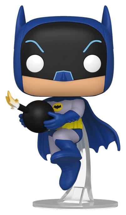 Batman 66 Figura FUNKO POP! Heroes Vinyl Batman with Bomb 9 cm