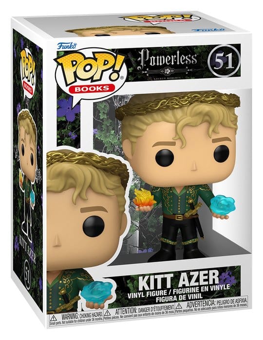 Powerless Figura FUNKO POP! Books Vinyl Kitt Azer 9 cm
