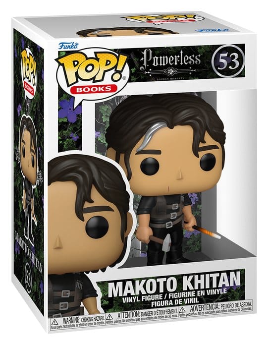 Powerless Figura FUNKO POP! Books Vinyl Makoto Khitan 9 cm