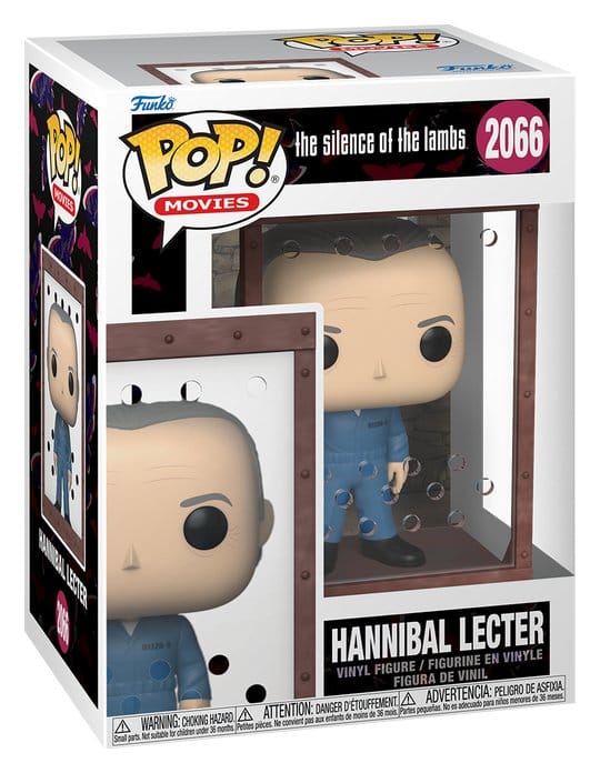 El silencio de los corderos Figura FUNKO POP! Movies Vinyl Hannibal 9 cm
