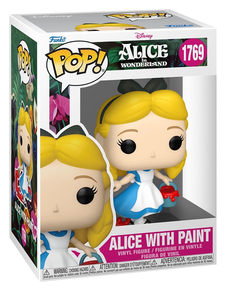 Alicia en el país de las maravillas Figura FUNKO POP! Vinyl Alice with Paint 9 cm