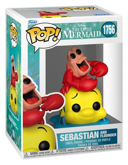 Disney Figura FUNKO POP! Vinyl : TLM S3- Sebastian & Flounder 9 cm