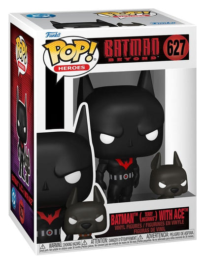 Batman del futuro: El Regreso del Joker Figura FUNKO POP! Heroes Vinyl Batman w/Ace 9 cm