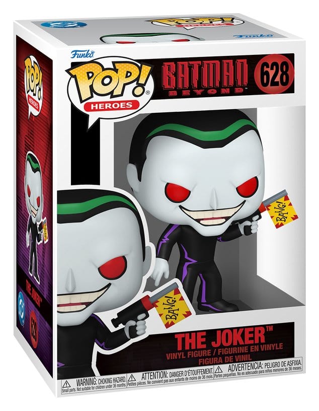 Batman del futuro: El Regreso del Joker Figura POP! Heroes Vinyl Joker w/gun 9 cm