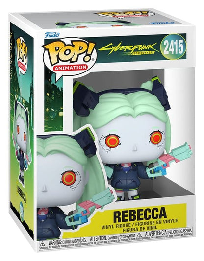 Cyberpunk Edgerunners Animation Figura FUNKO POP! Vinyl Rebecca 9 cm