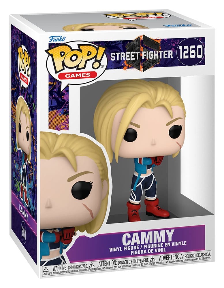 Street Fighter 6 Figura FUNKO POP! Games Vinyl Cammy 9 cm