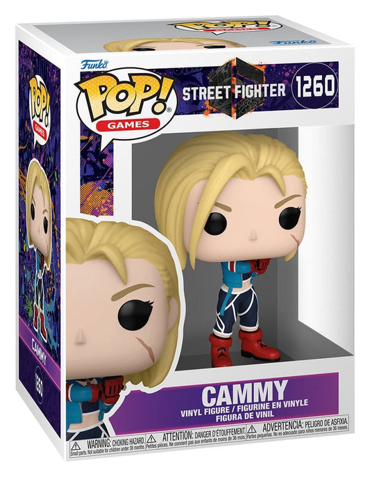 Street Fighter 6 Figura FUNKO POP! Games Vinyl Cammy 9 cm