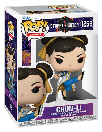 Street Fighter 6 Figura FUNKO POP! Games Vinyl Chun-li 9 cm