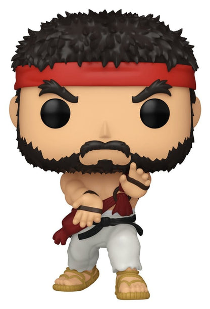 Street Fighter 6 Figura FUNKO POP! Games Vinyl Ryu 9 cm