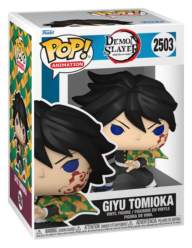 Demon Slayer: Kimetsu no Yaiba - The Movie Figura FUNKO POP! Animation Vinyl Giyu 9 cm