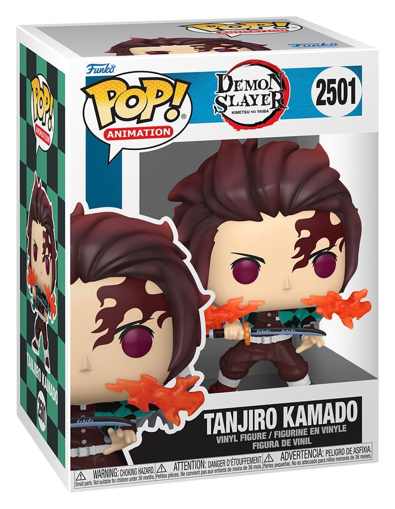 Demon Slayer: Kimetsu no Yaiba - The Movie Figura FUNKO POP! Animation Vinyl Tanjiro 9 cm
