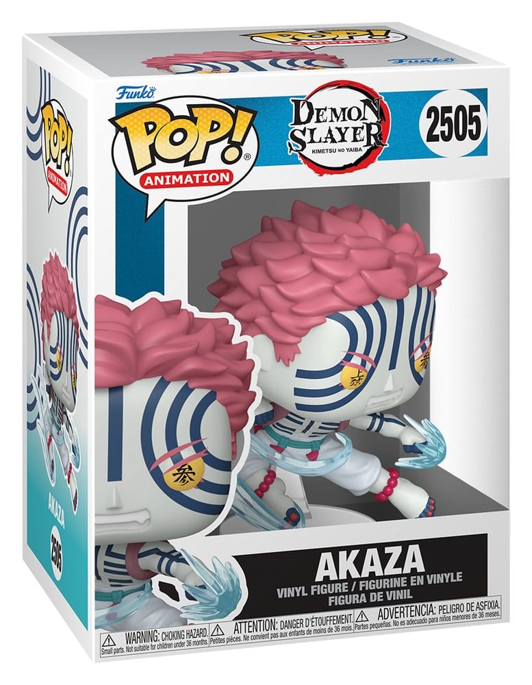 Demon Slayer: Kimetsu no Yaiba - The Movie Figura FUNKO POP! Animation Vinyl Akaza 9 cm