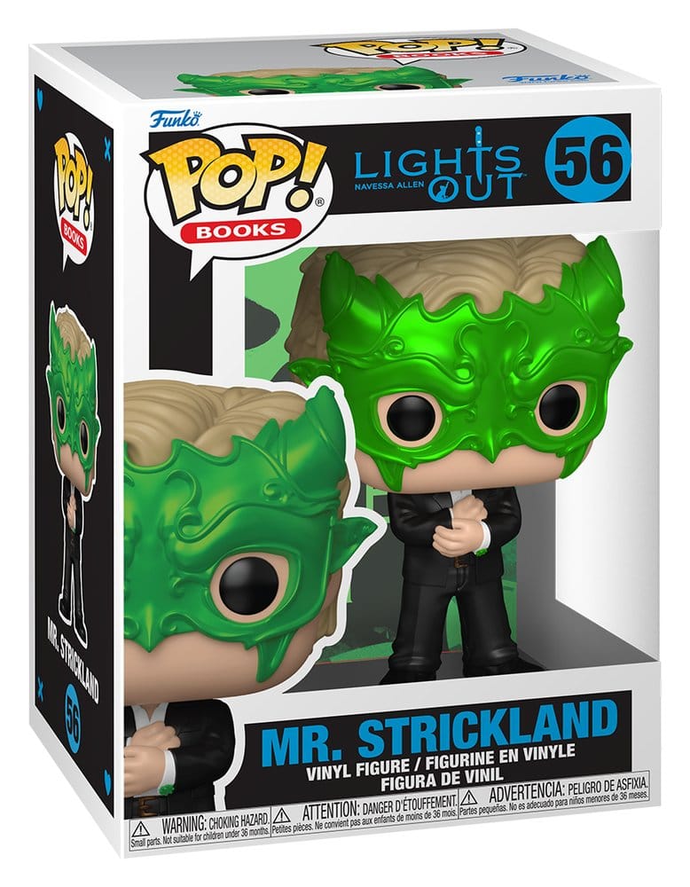 Into the Darkness Figuras FUNKO POP! Books Vinyl Mr. Strickland 9 cm