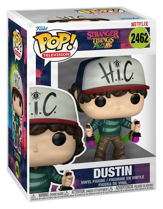 Stranger Things: Tales from '88 Figura FUNKO POP! Animation Vinyl Dustin 9 cm