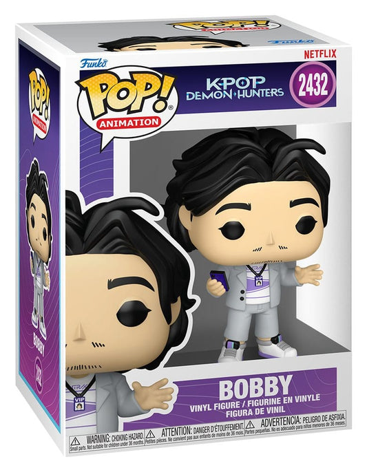 KPop Demon Hunters Figura POP! Animation Vinyl Bobby 9 cm