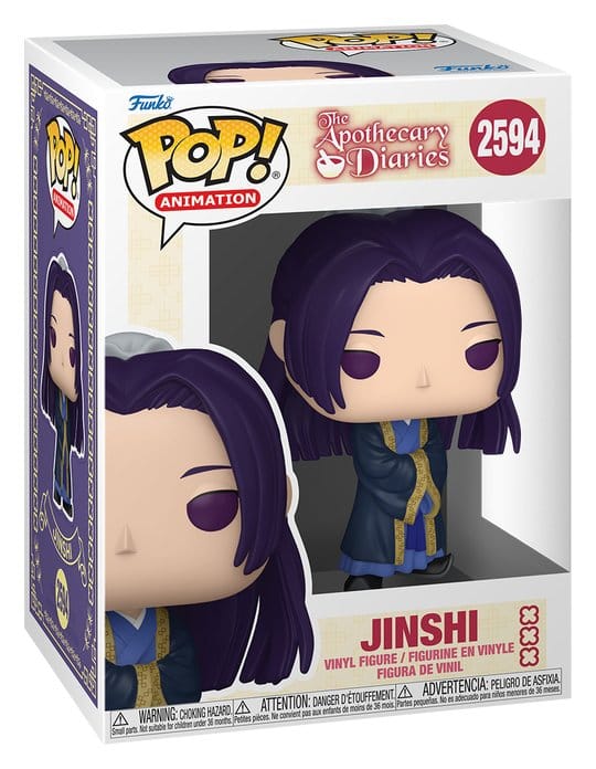 (PREVENTA) Apothecary Diaries FUNKO POP! Animation Vinyl Figura Jinshi 9 cm