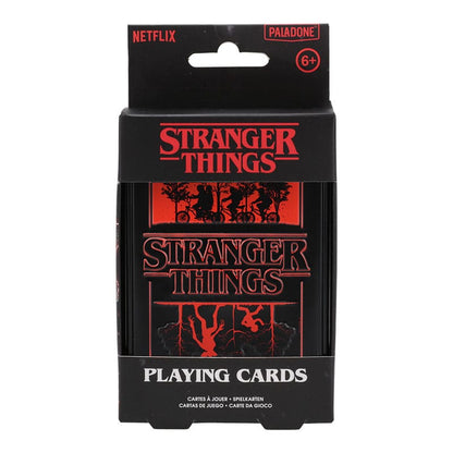 Stranger Thinngs 5 Baraja de Naipes Metal Cartas