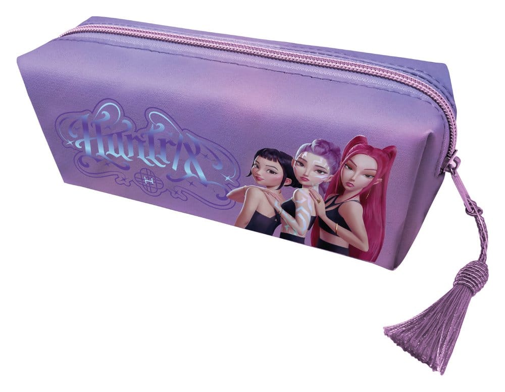 KPop Demon Hunters Estuche para lápices con borla Huntrix