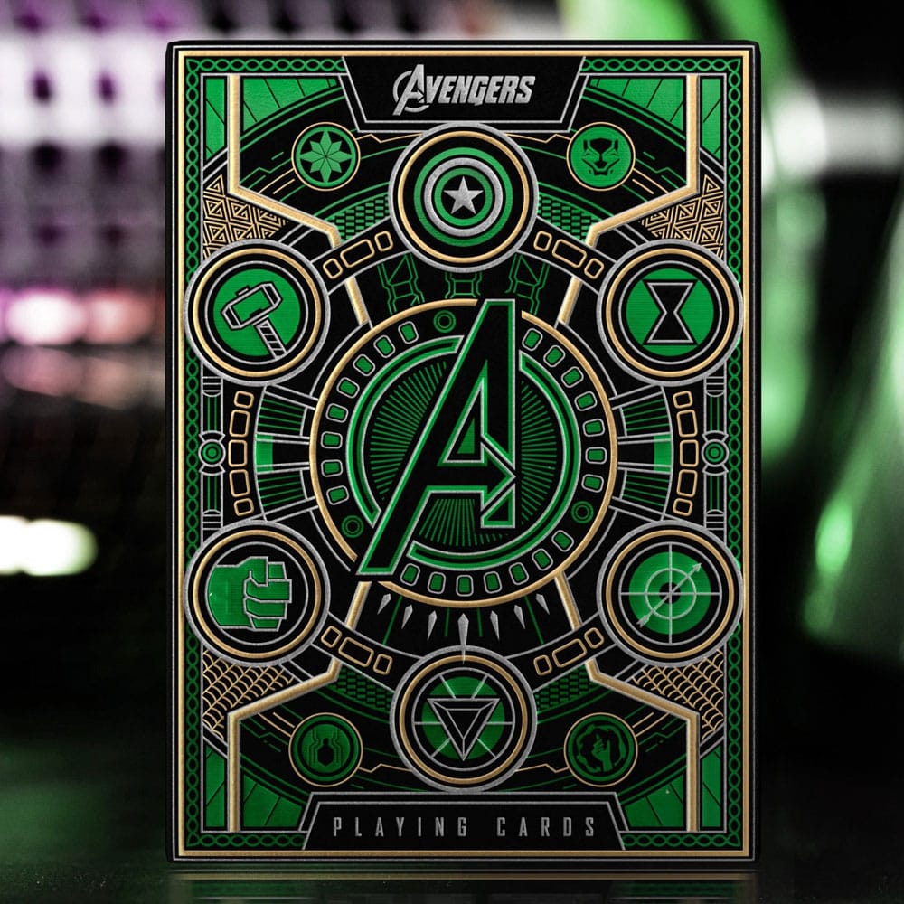 Avengers - The Infinity Saga Baraja de cartas Green Version
