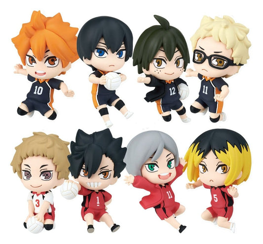 Haikyu!! Minifiguras Twinchees Defofig! Dangler 5 cm Blind Pack Expositor