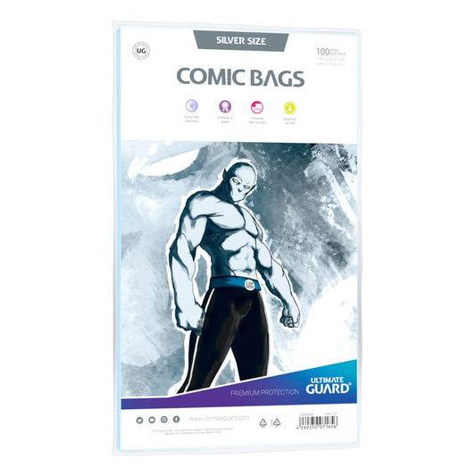Ultimate Guard Comic Bags Bolsas de Comics Silver Size (100)